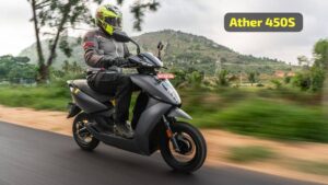 Ather 450S इलेक्ट्रिक स्कूटर, स्टाइल पावर और 100KM रेंज का शानदार कांबिनेशन